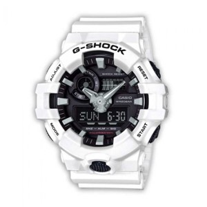 Casio G-Shock Watch GA700-7A in White