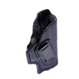 IWB Clip Leather Holster for S&W MP- Black FrontLine