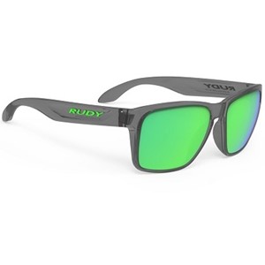 Rudy Sunglasses Spinhawk Crystal Ash Multilaser Green