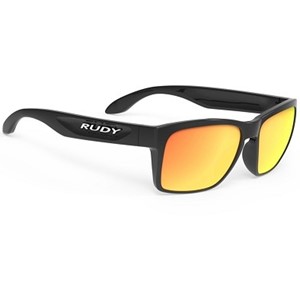Rudy Sunglasses Spinhawk Slim Black Gloss Multilayer Orange