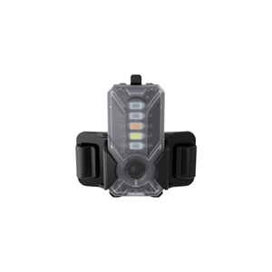 Wearable flashlight for security and rescue forces